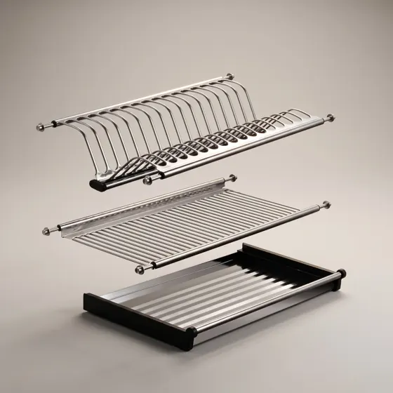 Plate Rack with Drip Tray